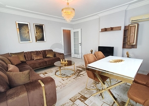 شقة غرفتين وصالة مفروشة - مطبخ منفصل - في محمودلار / الانيا 