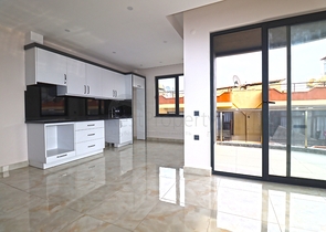 شقة غرفتين وصالة -ضمن مجمع جديد - في مركز الانيا 