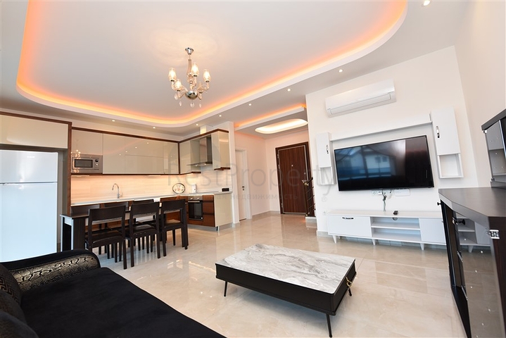 بنتهاوس غرفتين وصالة مفروشة - ضمن مجمع سكني في محمودلار / الانيا 