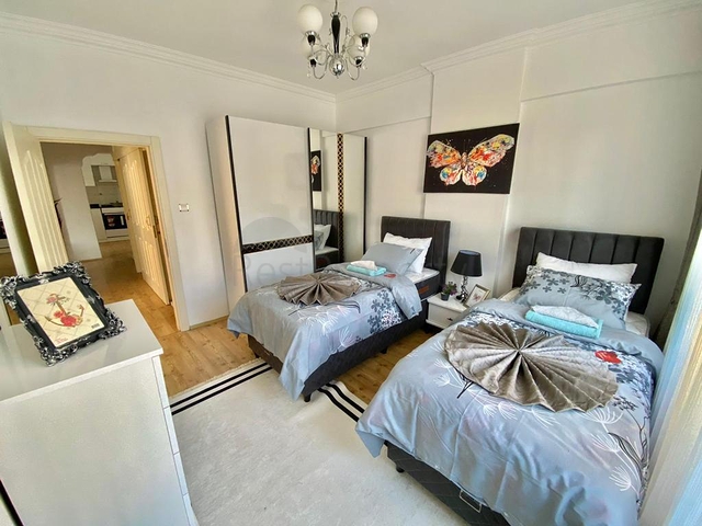 اطلالة بحر - شقة غرفتين وصالة مفروشة - في محمودلار / الانيا 