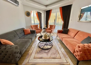 اطلالة بحر - شقة غرفتين وصالة مفروشة - في محمودلار / الانيا 