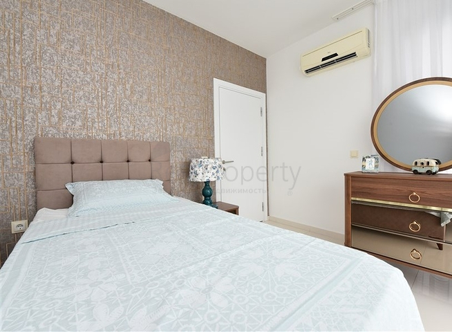 دوبلكس 3 غرف وصالة مفروشة -ضمن مجمع حديث - في كاستل / الانيا 