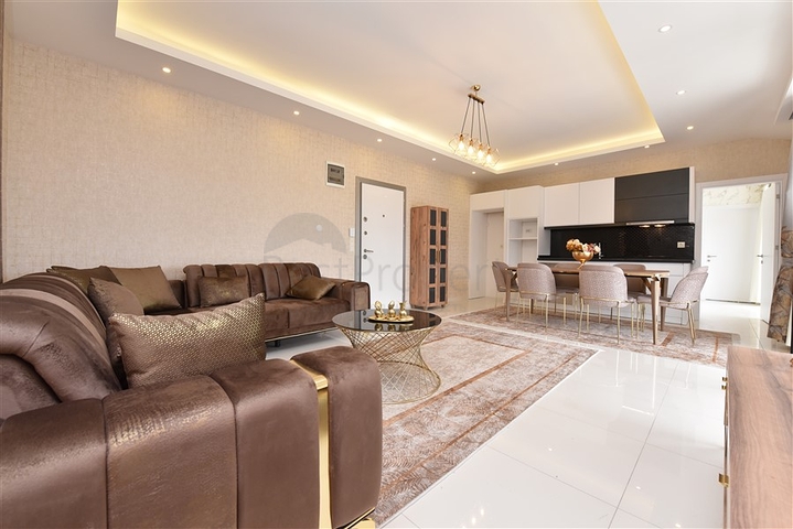 دوبلكس 3 غرف وصالة مفروشة -ضمن مجمع حديث - في كاستل / الانيا 