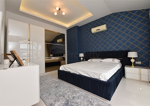 دوبلكس 3 غرف وصالة مفروشة -ضمن مجمع حديث - في كاستل / الانيا 