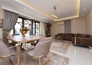 دوبلكس 3 غرف وصالة مفروشة -ضمن مجمع حديث - في كاستل / الانيا 