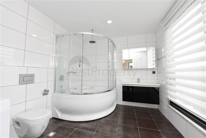 دوبلكس ارضية - 3 غرف وصالة مفروشة - ضمن مجمع 5 نجوم في كاستل / الانيا 