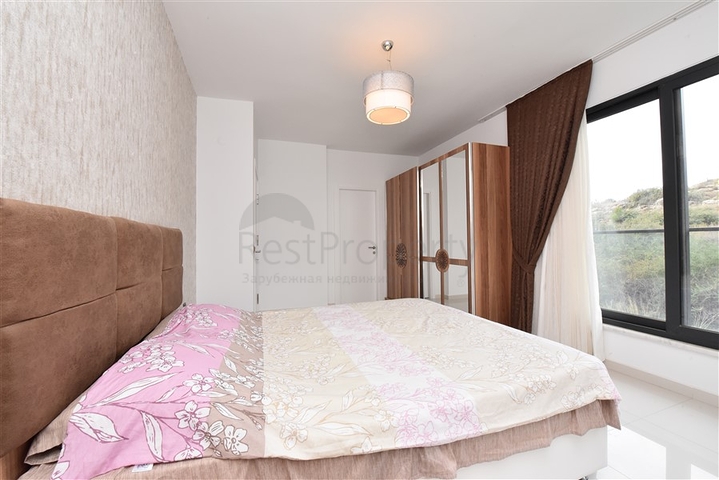 دوبلكس ارضية - 3 غرف وصالة مفروشة - ضمن مجمع 5 نجوم في كاستل / الانيا 