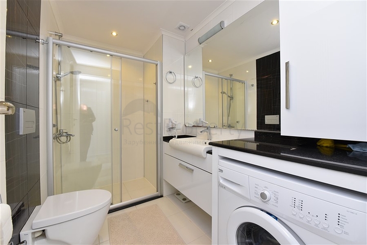 شقة غرفتين وصالة -ضمن مجمع فاخر وقريب من البحر - في افسلار / الانيا 