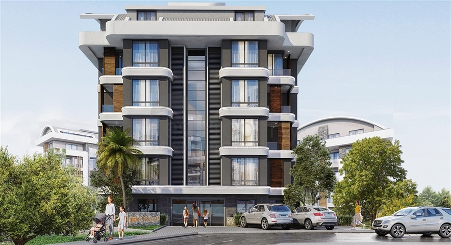 شقق بالتقسيط في الانيا - ضمن مجمع قيد الانشاء في اوبا / الانيا 