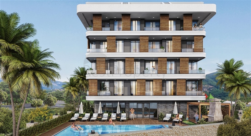 شقق بالتقسيط في الانيا - ضمن مجمع قيد الانشاء في اوبا / الانيا 