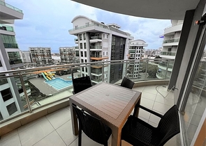 ضمن مجمع سكني عائلي - شقة غرفتين وصالة مفروشة - في افسلار / الانيا 