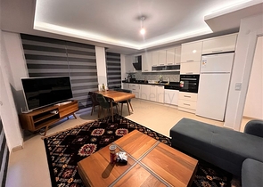 ضمن مجمع سكني عائلي - شقة غرفتين وصالة مفروشة - في افسلار / الانيا 