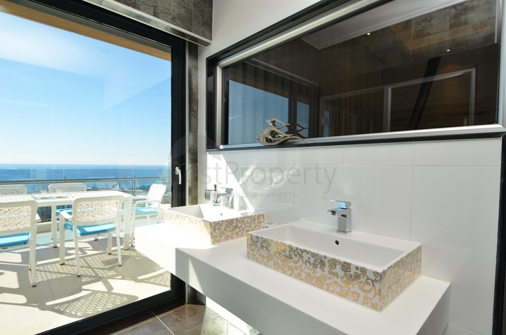 اطلالة بحر - دوبلكس فاخرة - ضمن مجمع 5 نجوم - في كوناكليه / الانيا 