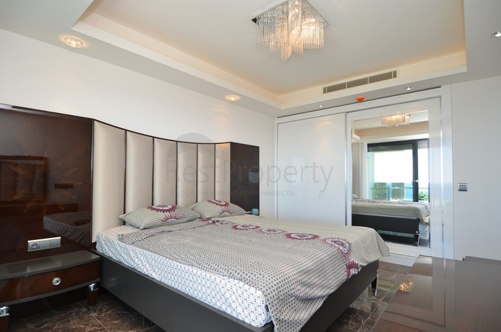 اطلالة بحر - دوبلكس فاخرة - ضمن مجمع 5 نجوم - في كوناكليه / الانيا 