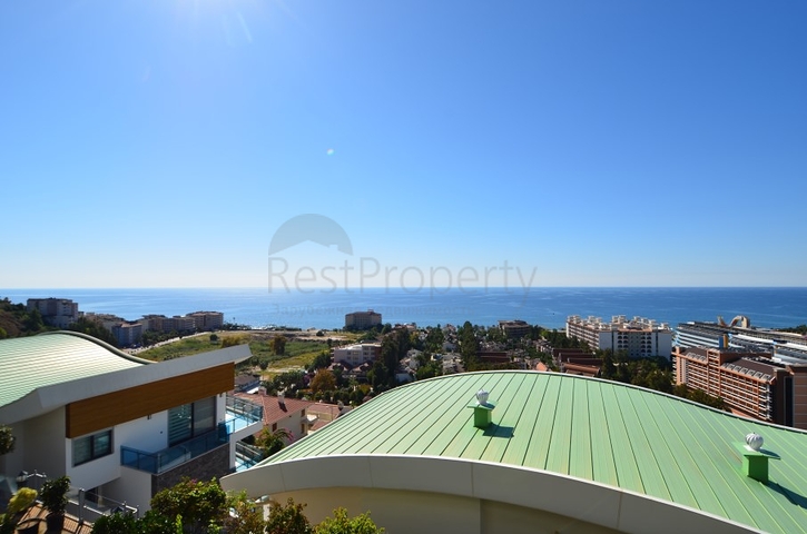 اطلالة بحر - دوبلكس فاخرة - ضمن مجمع 5 نجوم - في كوناكليه / الانيا 