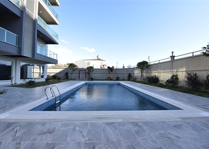 شقة غرفة وصالة -ضمن مجمع سكني جديد - في افسلار / الانيا 