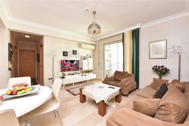 اطلالة بحر - شقة 3 غرف وصالة مفروشة -ضمن مجمع يضم خدمات 5 نجوم - في كارجيجاك / الانيا 