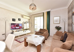 اطلالة بحر - شقة 3 غرف وصالة مفروشة -ضمن مجمع يضم خدمات 5 نجوم - في كارجيجاك / الانيا 