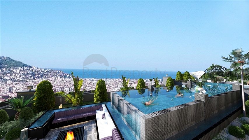 فلل فاخرة للبيع في مركز الانيا - مناسبة للجنسية التركية 