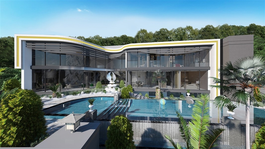 فلل فاخرة للبيع في مركز الانيا - مناسبة للجنسية التركية 