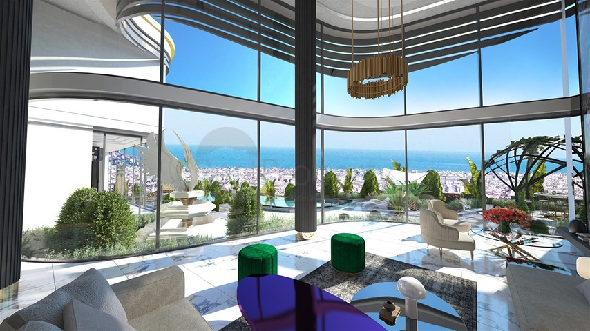 فلل فاخرة للبيع في مركز الانيا - مناسبة للجنسية التركية 