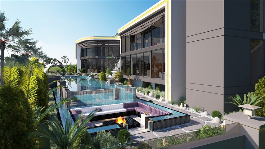 فلل فاخرة للبيع في مركز الانيا - مناسبة للجنسية التركية 