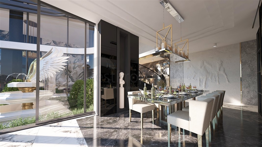 فلل فاخرة للبيع في مركز الانيا - مناسبة للجنسية التركية 