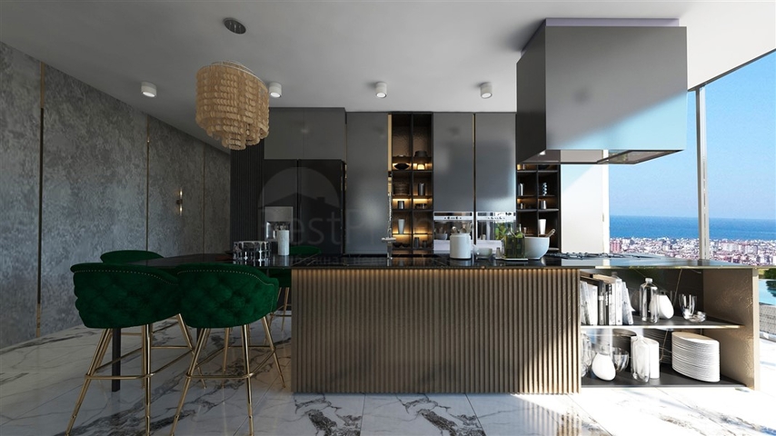 فلل فاخرة للبيع في مركز الانيا - مناسبة للجنسية التركية 