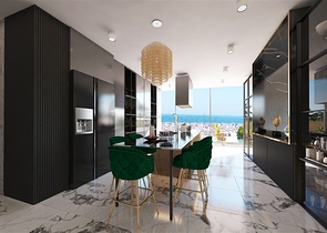 فلل فاخرة للبيع في مركز الانيا - مناسبة للجنسية التركية 