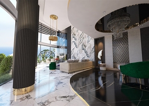 فلل فاخرة للبيع في مركز الانيا - مناسبة للجنسية التركية 