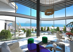 فلل فاخرة للبيع في مركز الانيا - مناسبة للجنسية التركية 