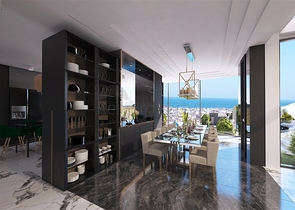 فلل فاخرة للبيع في مركز الانيا - مناسبة للجنسية التركية 