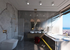 فلل فاخرة للبيع في مركز الانيا - مناسبة للجنسية التركية 