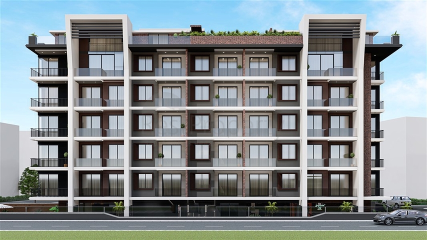 قريبة من البحر - شقق قيد الانشاء في مركز الانيا 