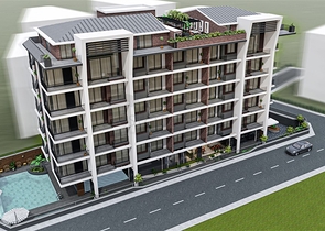 قريبة من البحر - شقق قيد الانشاء في مركز الانيا 