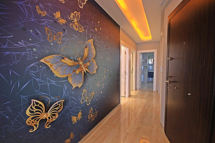 اطلالة مباشرة على البحر - غرفتين وصالة مفروشة - في محمودلار / الانيا 