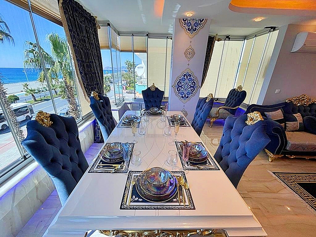 اطلالة مباشرة على البحر - غرفتين وصالة مفروشة - في محمودلار / الانيا 