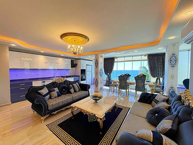 اطلالة مباشرة على البحر - غرفتين وصالة مفروشة - في محمودلار / الانيا 