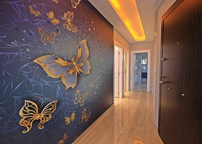 اطلالة مباشرة على البحر - غرفتين وصالة مفروشة - في محمودلار / الانيا 