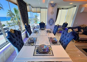 اطلالة مباشرة على البحر - غرفتين وصالة مفروشة - في محمودلار / الانيا 