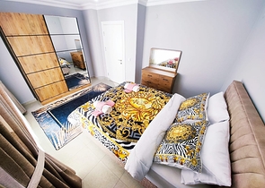 شقة غرفة وصالة مفروشة - ضمن مجمع سكني في محمودلار / الانيا 