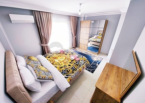 شقة غرفة وصالة مفروشة - ضمن مجمع سكني في محمودلار / الانيا 