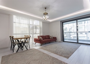 شقة فاخرة - غرفتين وصالة مفروشة - مجمع حديث - في محمودلار / الانيا 