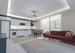 شقة فاخرة - غرفتين وصالة مفروشة - مجمع حديث - في محمودلار / الانيا 