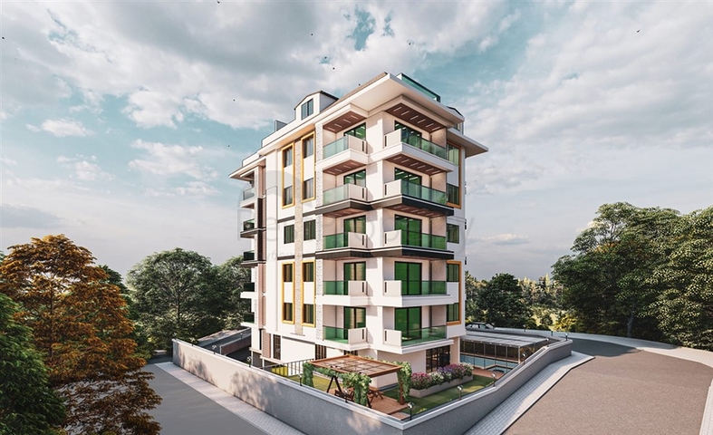 شقق بالاقساط في توسمور - مجمع حديث قريب من البحر والخدمات - توسمور / الانيا 