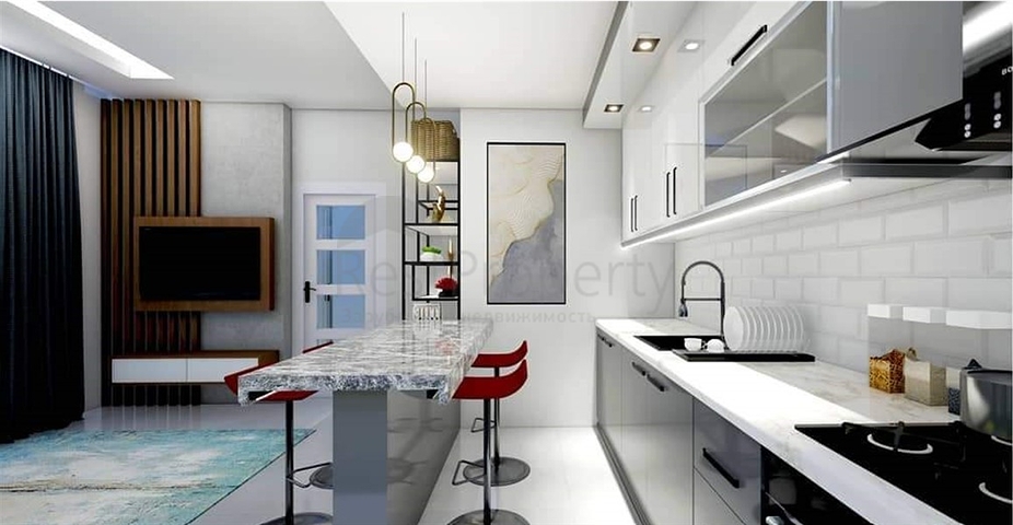 شقق بالاقساط في توسمور - مجمع حديث قريب من البحر والخدمات - توسمور / الانيا 