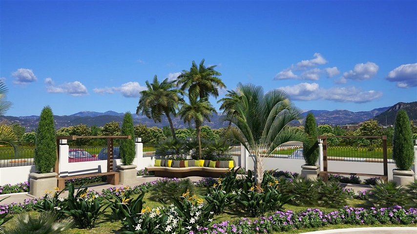 شقق قيد الانشاء -في مركز الانيا 