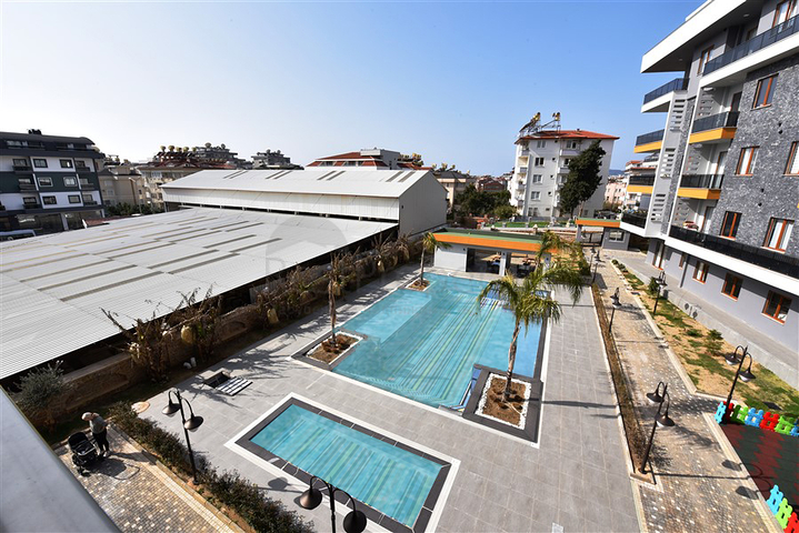 شقق للبيع في الانيا - غرفتين وصالة جديدة - ضمن مجمع سكني في اوبا / الانيا