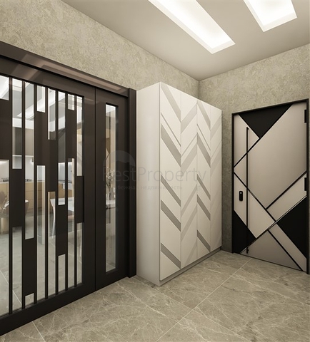 شقق عائلية واسعة - للبيع بالاقساط - ضمن مجمع قيد الانشاء في مركز الانيا 