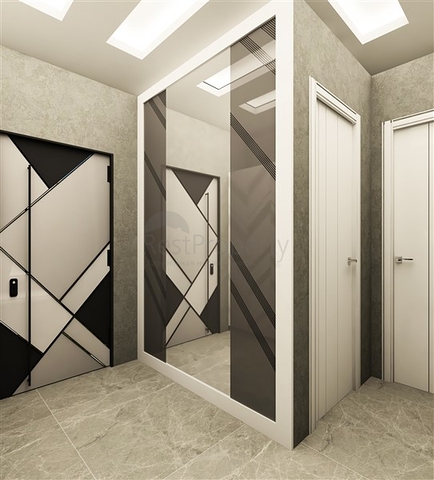 شقق عائلية واسعة - للبيع بالاقساط - ضمن مجمع قيد الانشاء في مركز الانيا 